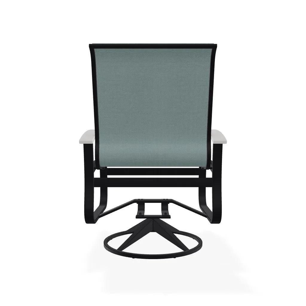 Belle Isle Sling Supreme Polymer Arm Chair - LOOMLAN - Telescope - Outdoor Accent Chairs