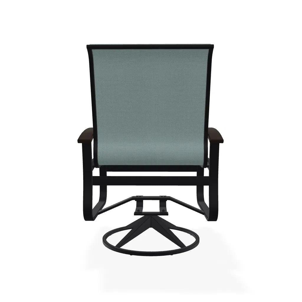 Belle Isle Sling Supreme Polymer Arm Chair - LOOMLAN - Telescope - Outdoor Accent Chairs