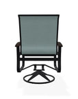 Belle Isle Sling Supreme Polymer Arm Chair - LOOMLAN - Telescope - Outdoor Accent Chairs
