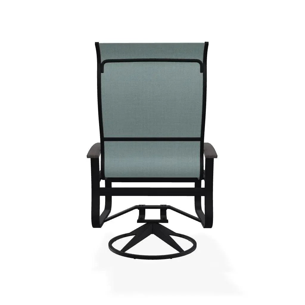 Belle Isle Sling Supreme Swivel Rocker MGP Arms - LOOMLAN - Telescope - Outdoor Accent Chairs