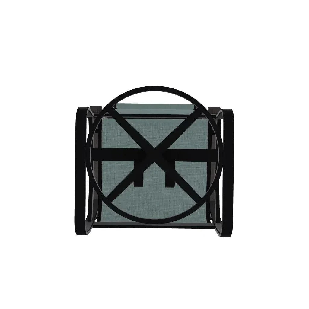Belle Isle Sling Supreme Swivel Rocker MGP Arms - LOOMLAN - Telescope - Outdoor Accent Chairs