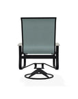 Belle Isle Sling Swivel Rocker with MGP Arms - LOOMLAN - Telescope - Outdoor Accent Chairs