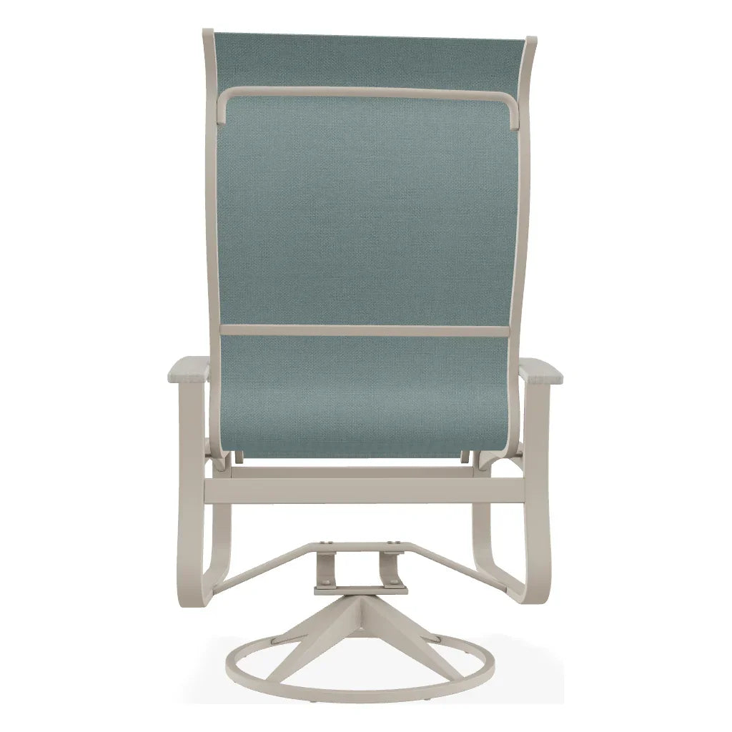 Belle Isle Supreme Swivel Rocker Polymer Arms - LOOMLAN - Telescope - Outdoor Accent Chairs