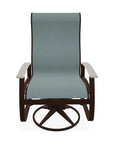 Belle Isle Supreme Swivel Rocker Polymer Arms - LOOMLAN - Telescope - Outdoor Accent Chairs
