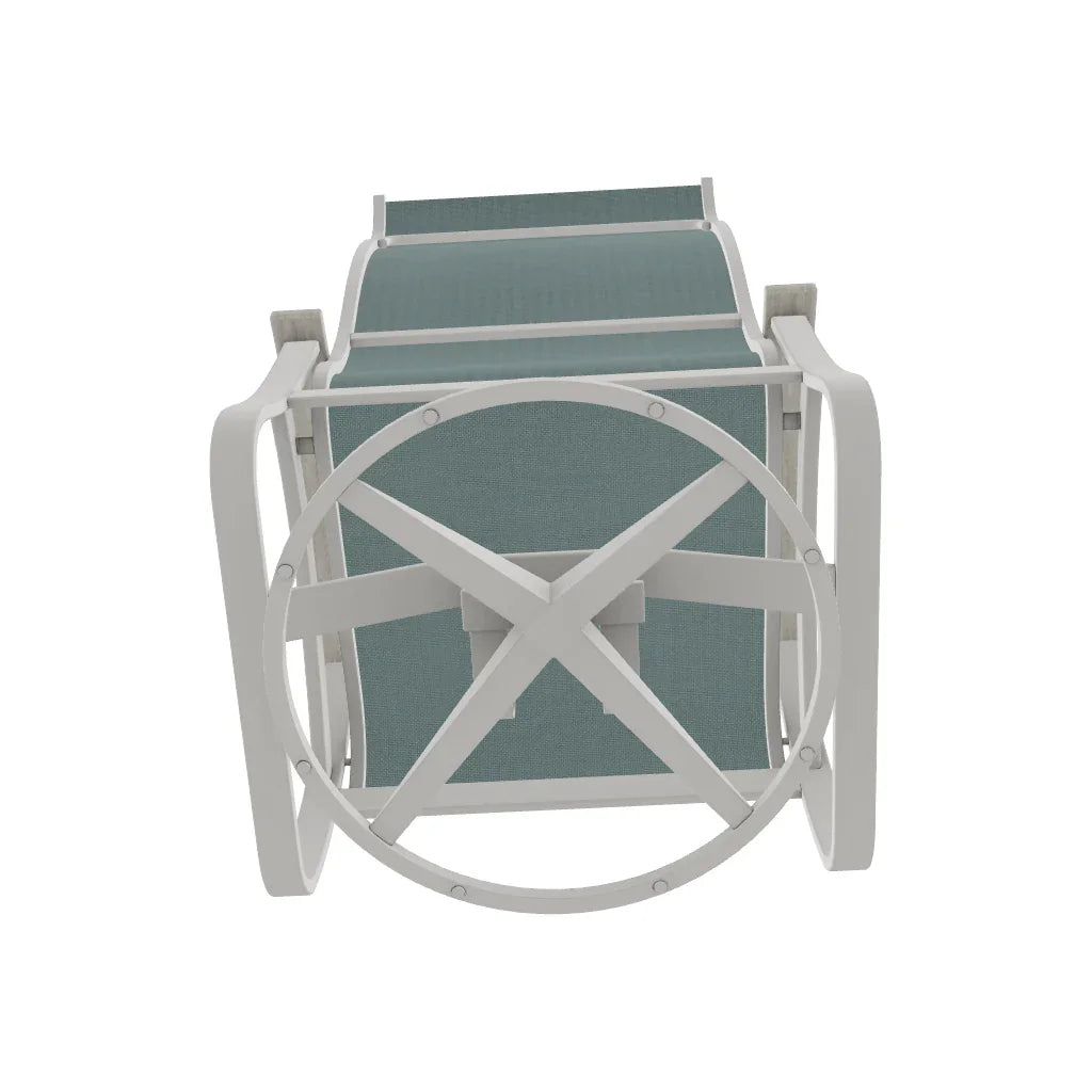 Belle Isle Supreme Swivel Rocker Polymer Arms - LOOMLAN - Telescope - Outdoor Accent Chairs