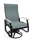 Belle Isle Supreme Swivel Rocker Polymer Arms - LOOMLAN - Telescope - Outdoor Accent Chairs