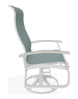 Belle Isle Supreme Swivel Rocker Polymer Arms - LOOMLAN - Telescope - Outdoor Accent Chairs