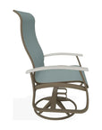 Belle Isle Supreme Swivel Rocker Polymer Arms - LOOMLAN - Telescope - Outdoor Accent Chairs