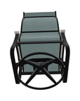 Belle Isle Supreme Swivel Rocker Polymer Arms - LOOMLAN - Telescope - Outdoor Accent Chairs