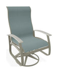 Belle Isle Supreme Swivel Rocker Polymer Arms - LOOMLAN - Telescope - Outdoor Accent Chairs