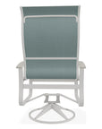 Belle Isle Supreme Swivel Rocker Polymer Arms - LOOMLAN - Telescope - Outdoor Accent Chairs