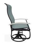Belle Isle Supreme Swivel Rocker Polymer Arms - LOOMLAN - Telescope - Outdoor Accent Chairs