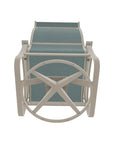 Belle Isle Supreme Swivel Rocker Polymer Arms - LOOMLAN - Telescope - Outdoor Accent Chairs