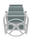 Belle Isle Supreme Swivel Rocker Polymer Arms - LOOMLAN - Telescope - Outdoor Accent Chairs