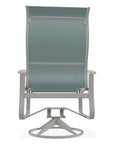 Belle Isle Supreme Swivel Rocker Polymer Arms - LOOMLAN - Telescope - Outdoor Accent Chairs