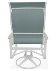 Belle Isle Supreme Swivel Rocker Polymer Arms - LOOMLAN - Telescope - Outdoor Accent Chairs