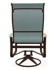 Belle Isle Supreme Swivel Rocker Polymer Arms - LOOMLAN - Telescope - Outdoor Accent Chairs