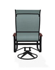 Belle Isle Swivel Rocker with Polymer Arms - LOOMLAN - Telescope - Outdoor Accent Chairs