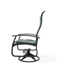Belle Isle Swivel Rocker with Polymer Arms - LOOMLAN - Telescope - Outdoor Accent Chairs