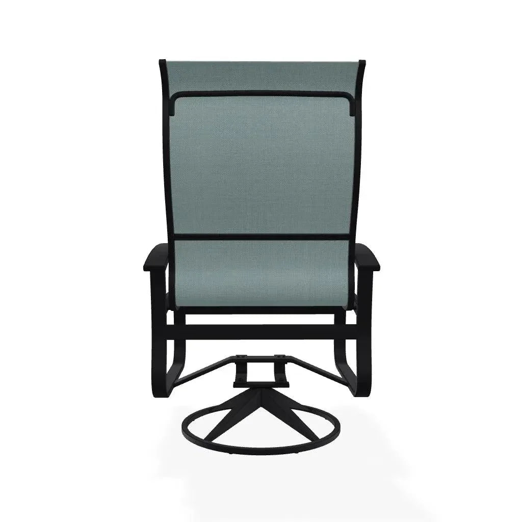 Belle Isle Swivel Rocker with Polymer Arms - LOOMLAN - Telescope - Outdoor Accent Chairs