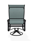 Belle Isle Swivel Rocker with Polymer Arms - LOOMLAN - Telescope - Outdoor Accent Chairs