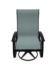 Belle Isle Swivel Rocker with Polymer Arms - LOOMLAN - Telescope - Outdoor Accent Chairs