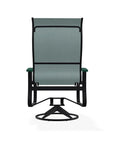 Belle Isle Swivel Rocker with Polymer Arms - LOOMLAN - Telescope - Outdoor Accent Chairs