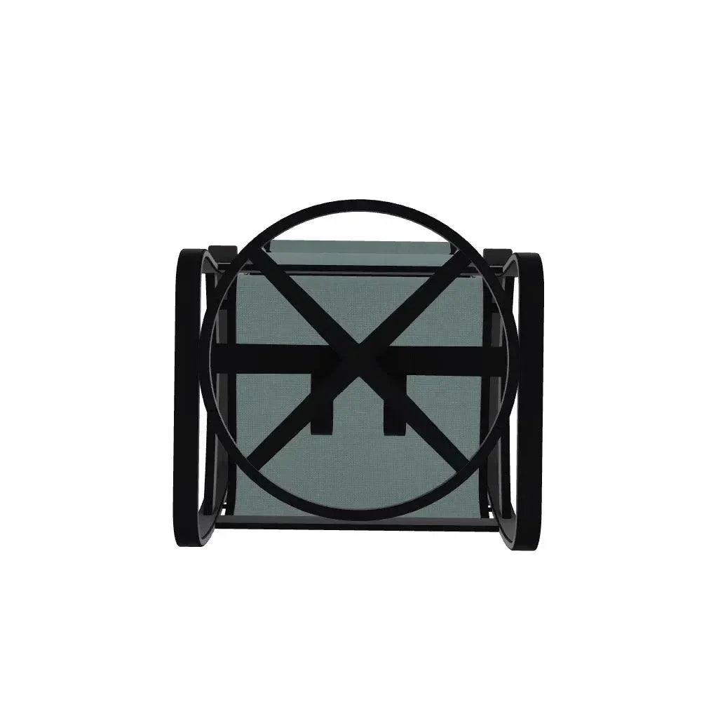 Belle Isle Swivel Rocker with Polymer Arms - LOOMLAN - Telescope - Outdoor Accent Chairs