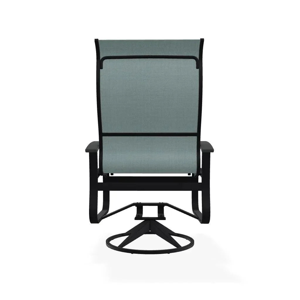 Belle Isle Swivel Rocker with Polymer Arms - LOOMLAN - Telescope - Outdoor Accent Chairs