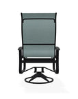 Belle Isle Swivel Rocker with Polymer Arms - LOOMLAN - Telescope - Outdoor Accent Chairs