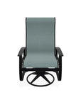 Belle Isle Swivel Rocker with Polymer Arms - LOOMLAN - Telescope - Outdoor Accent Chairs