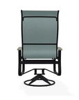 Belle Isle Swivel Rocker with Polymer Arms - LOOMLAN - Telescope - Outdoor Accent Chairs