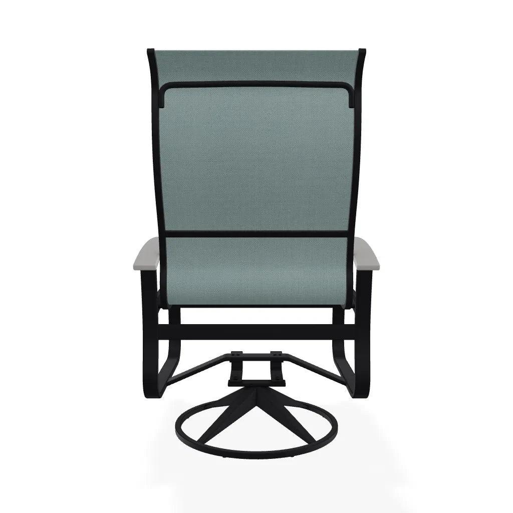 Belle Isle Swivel Rocker with Polymer Arms - LOOMLAN - Telescope - Outdoor Accent Chairs