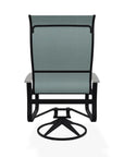 Belle Isle Swivel Rocker with Polymer Arms - LOOMLAN - Telescope - Outdoor Accent Chairs