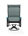 Belle Isle Swivel Rocker with Polymer Arms - LOOMLAN - Telescope - Outdoor Accent Chairs