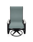 Belle Isle Swivel Rocker with Polymer Arms - LOOMLAN - Telescope - Outdoor Accent Chairs