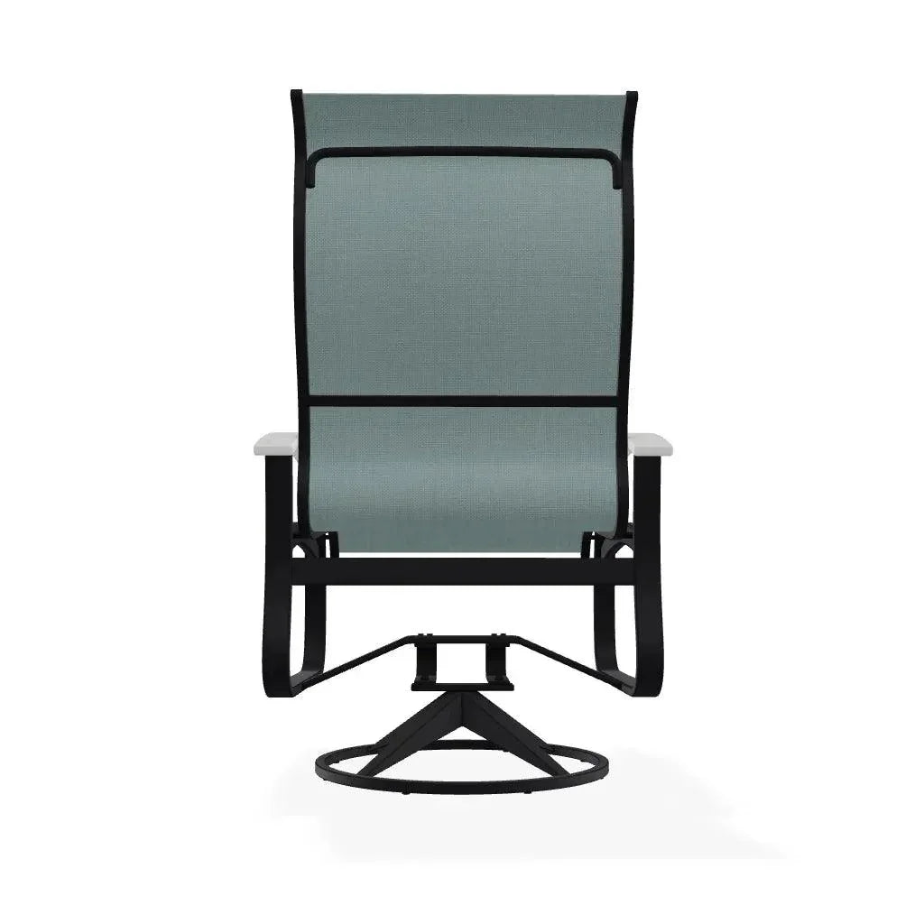 Belle Isle Swivel Rocker with Polymer Arms - LOOMLAN - Telescope - Outdoor Accent Chairs