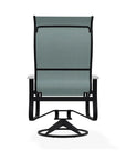 Belle Isle Swivel Rocker with Polymer Arms - LOOMLAN - Telescope - Outdoor Accent Chairs