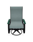 Belle Isle Swivel Rocker with Polymer Arms - LOOMLAN - Telescope - Outdoor Accent Chairs