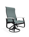 Belle Isle Swivel Rocker with Polymer Arms - LOOMLAN - Telescope - Outdoor Accent Chairs