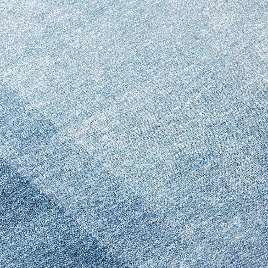 LOOMLAN Rugs Belvara Blue Washable Indoor-Outdoor Rug