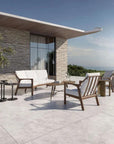 Berkeley Outdoor Couch Set With Tables - LOOMLAN - Castelle - Outdoor Dining Sets