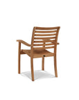 Birmingham Teak Patio Rectangular Dining Set 7PC - LOOMLAN - HiTeak - Outdoor Dining Sets