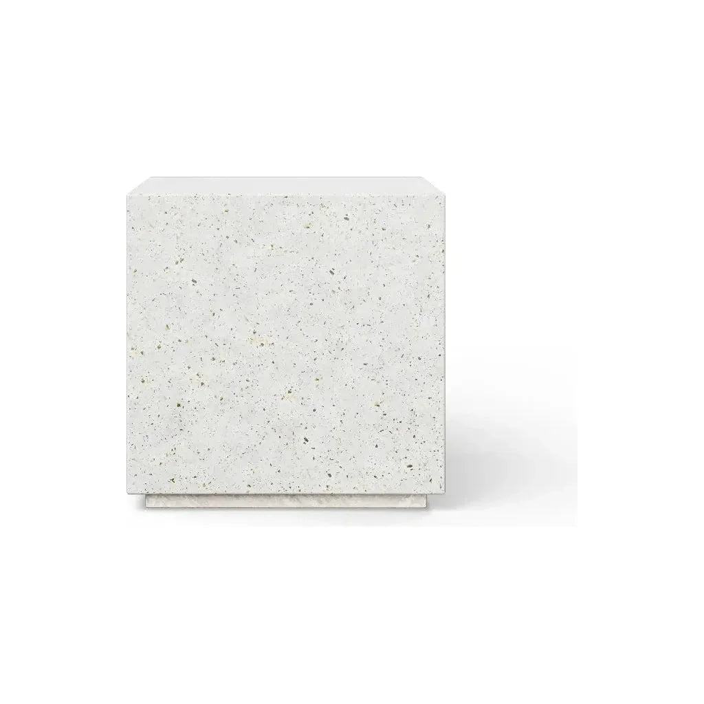 Bloc Concrete Made Outdoor Side Table - LOOMLAN - Urbia - Outdoor Side Tables