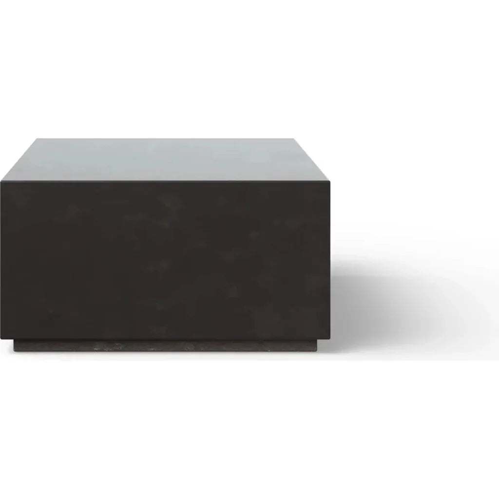 Bloc Concrete Outdoor Rectangular Coffee Table - LOOMLAN - Urbia - Outdoor Coffee Tables