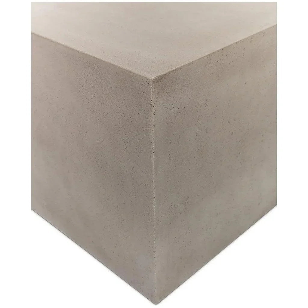 Bloc Concrete Square Outdoor Coffee Table - LOOMLAN - Urbia - Outdoor Coffee Tables