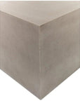 Bloc Concrete Square Outdoor Coffee Table - LOOMLAN - Urbia - Outdoor Coffee Tables