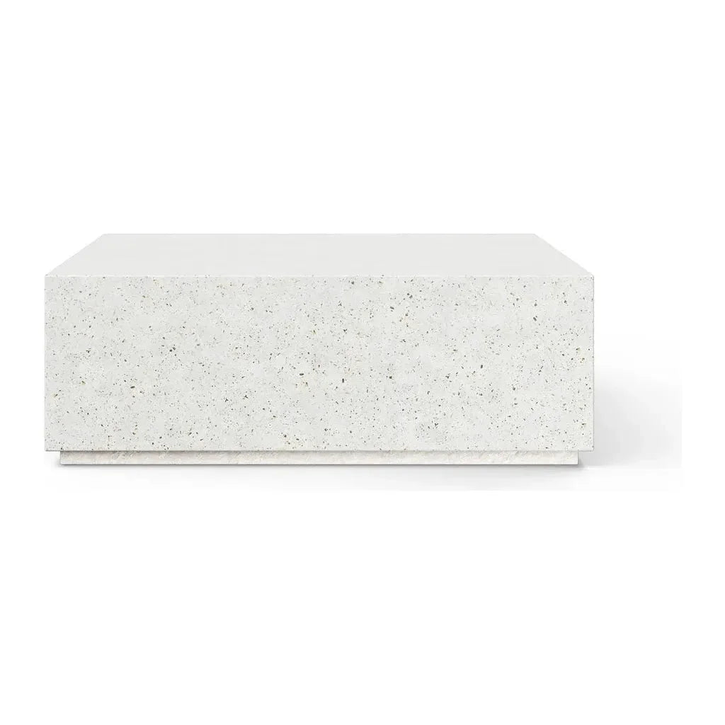 Bloc Concrete Square Outdoor Coffee Table - LOOMLAN - Urbia - Outdoor Coffee Tables