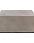 Bloc Concrete Square Outdoor Coffee Table - LOOMLAN - Urbia - Outdoor Coffee Tables