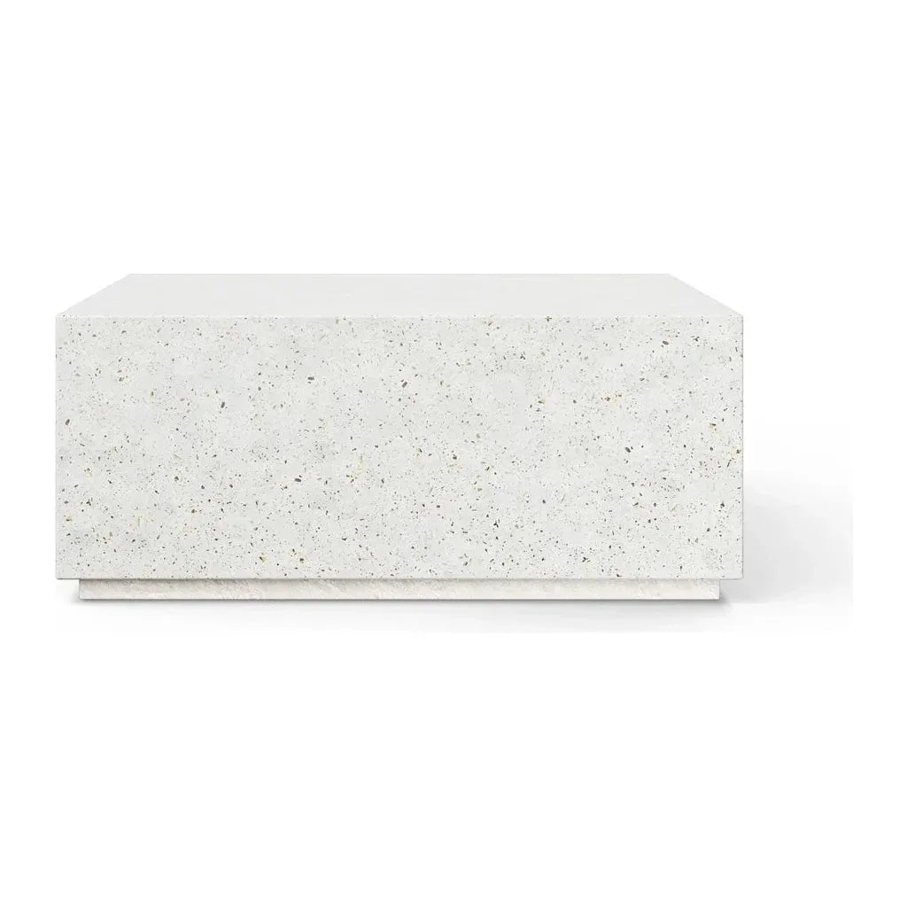 Bloc Concrete Square Outdoor Coffee Table - LOOMLAN - Urbia - Outdoor Coffee Tables